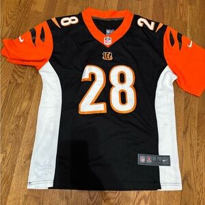NFL Black and White Jersey Cincinnati Bengals